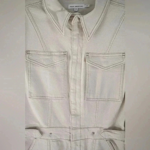 Good American Fit For Success Denim Jumpsuit New With Tags - Picture 3 of 8